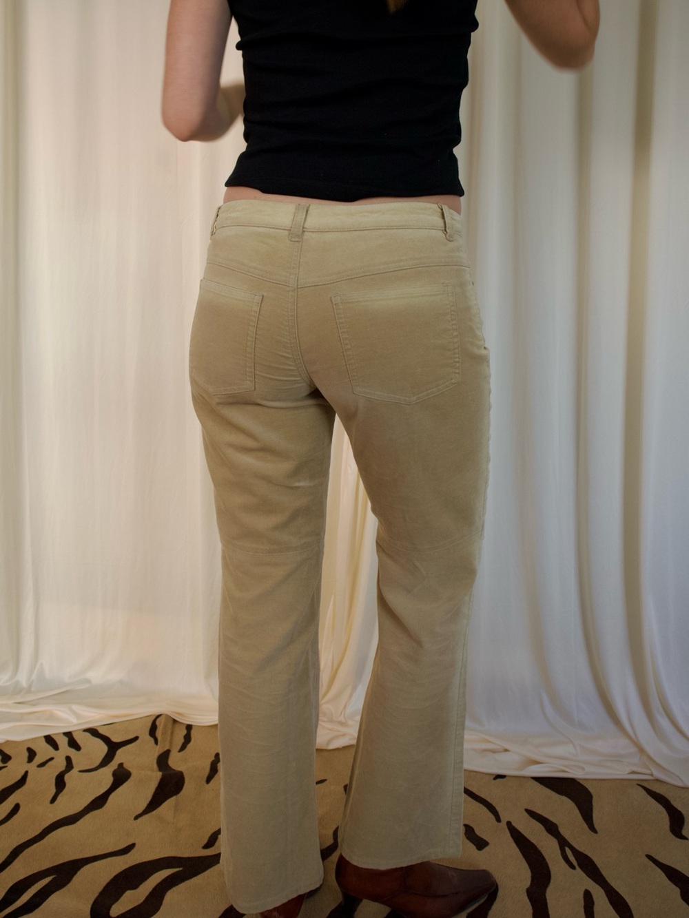 Laundry By Shelli Segal velvet pants - Picture 4 of 4